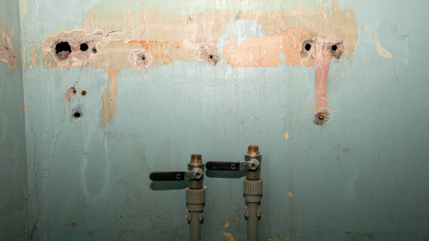 Water damage restoration process in Lawrence, MA